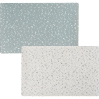 Platzset 43 x 28 cm - Blattmuster im nordischen Stil