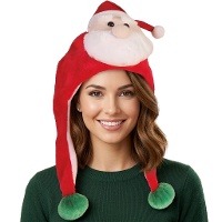 Weihnachtsmann-Puppenmütze