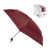Kompakter Anti-Wind Regenschirm 52 x 80 cm - 1 Stück