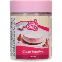 Weißes Glaze-Topping 375 g - FunCakes
