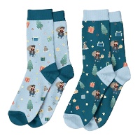 Olentzero-Socken - 1 Paar