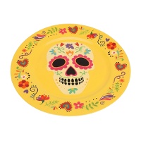 Mexikanischer Totenkopfteller, 33 cm