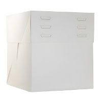 Tortenbox 20 x 20 x 20 cm - höhenverstellbar bis 26 cm
