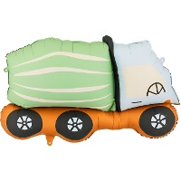 Folienballon Betonmischer, 81 x 48 cm