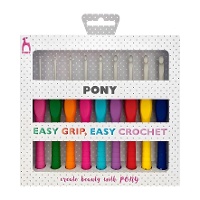 Häkelnadel-Set von 2 bis 6 mm - Pony - 9 Stück