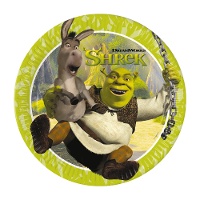 Shrek-Teller, Ø 23 cm - 8 Stück