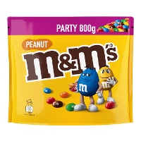 m&m Erdnüsse überzogen mit Milchschokolade 800 gr - m&m Peanut
