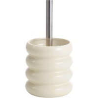 Gredda gewellter WC-Bürstenhalter, cremefarben