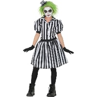 Beetlejuice-Kostümkleid für Mädchen