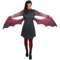 Mavis Fledermaus-Kostüm mit Flügeln für Damen