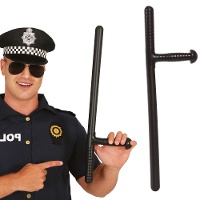 Polizeischlagstock mit Griff - 54 cm