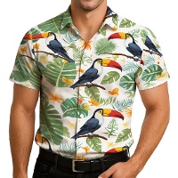 Hawaii-Tukan-Shirt für Erwachsene