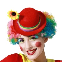 Mini Clownshut mit Blume