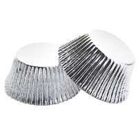 Metallisierte Cupcake-Kapseln 3 cm - Pastkolor - 60 Einheiten