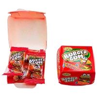 Burger Kaugummi Box 14 gr - 12 Einheiten