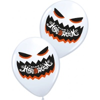 Gruselige Geister-Latexballons - 6 Stück