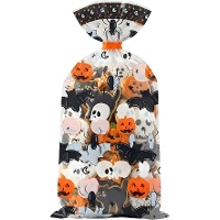 Halloween-Bonbontüte 24,1 x 10,1 cm - Wilton - 20 Stück.