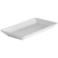 Rechteckige Porzellanschale 30,5 x 16 cm - Vessia - 4 Stück