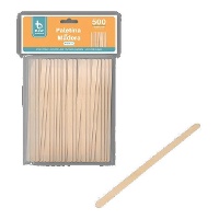 Holzrührstäbchen für Kaffee, 14 cm - 500 Stück