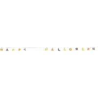 Happy Halloween Girlande mit Beleuchtung, 1,75 m lang