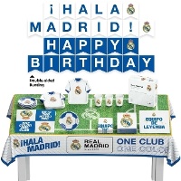 Party-Set Real Madrid - 6 Personen - 44-teilig