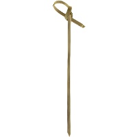 18 cm Bambusspieße mit Bügelgriff - 100 Stück