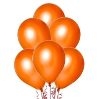 Metallicfarbene Latex-Ballons, 30 cm - 10 Stück