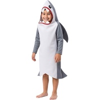 Weißer Hai Kostüm für Kinder