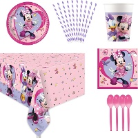 Minnie Mouse Party-Set - für 8 Personen