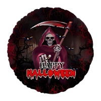 Happy Halloween Sensenmann Ballon 45 cm - Party Liebe