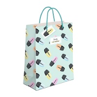 Geschenktüte 23 x 10 x 18 cm 'Profe, tú brillas' - 1 Stück