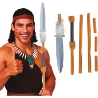 Lanze im Indianer-Stil, 120 cm