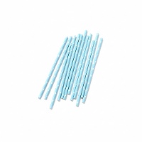 Papierstrohhalme mit Sternen - 12 Stk.