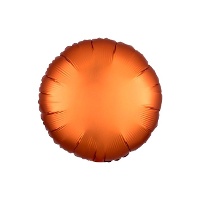 Runder Satinballon 43 cm - Anagramm - 1 Stück