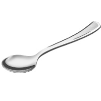 Versilberte Kunststofflöffel 10 cm - 24 Stück.