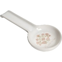 Vintage-Löffelablage mit Blumenmotiv