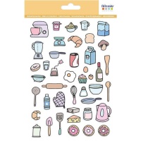 Küchenprodukt-Etiketten - 1 Bogen