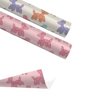 Geschenkpapier Ballonhunde 2 x 0,70 m - 1 Stück