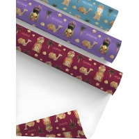 Geschenkpapier Heilige Drei Könige, sortiert, 2 x 0,70 m - 1 Stück