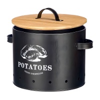 Kartoffeltopf mit Bambusdeckel - 1 Einheit