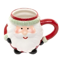 Weihnachtsmann-Tasse 15,5 x 10,2 x 10,4 cm