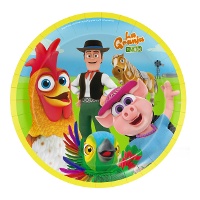 Zenon's Farm Teller 18 cm - 8 Stück