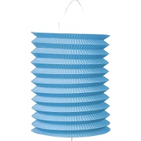 Laterne aus farbigem 16-cm-Röhrenpapier - 1 Stück