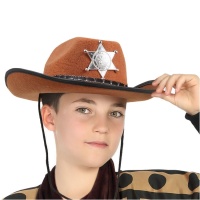 Kinder-Wildwest-Sheriff-Hut