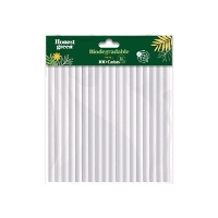 15cm biologisch abbaubare Papierstrohhalme - Honest Green - 100 Stk.