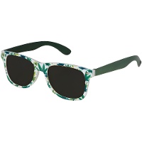 Marihuana Blatt Brille