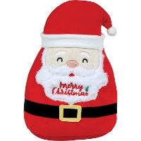 Plüsch-Weihnachtsmann, 20 x 28 cm
