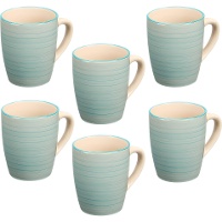Spiralmuster Becher 300 ml - 6 Einheiten