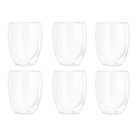 326 ml Borosilikat-Softdrinkglas - 6 Stück.