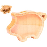 Transparente Sparschwein